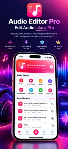 Audio Edit: Audio Editor Pro Screenshot 1 of 5