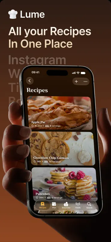 Lume: Recipe Manager screenshot 1 of 5