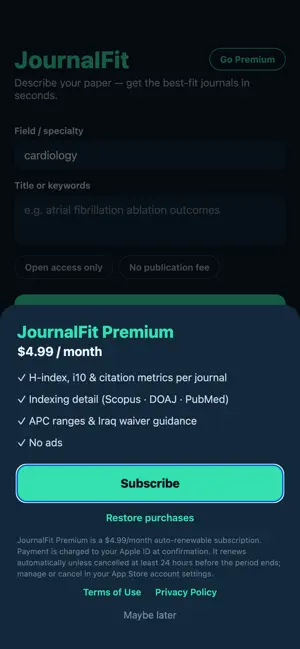 JournalFit screenshot 4