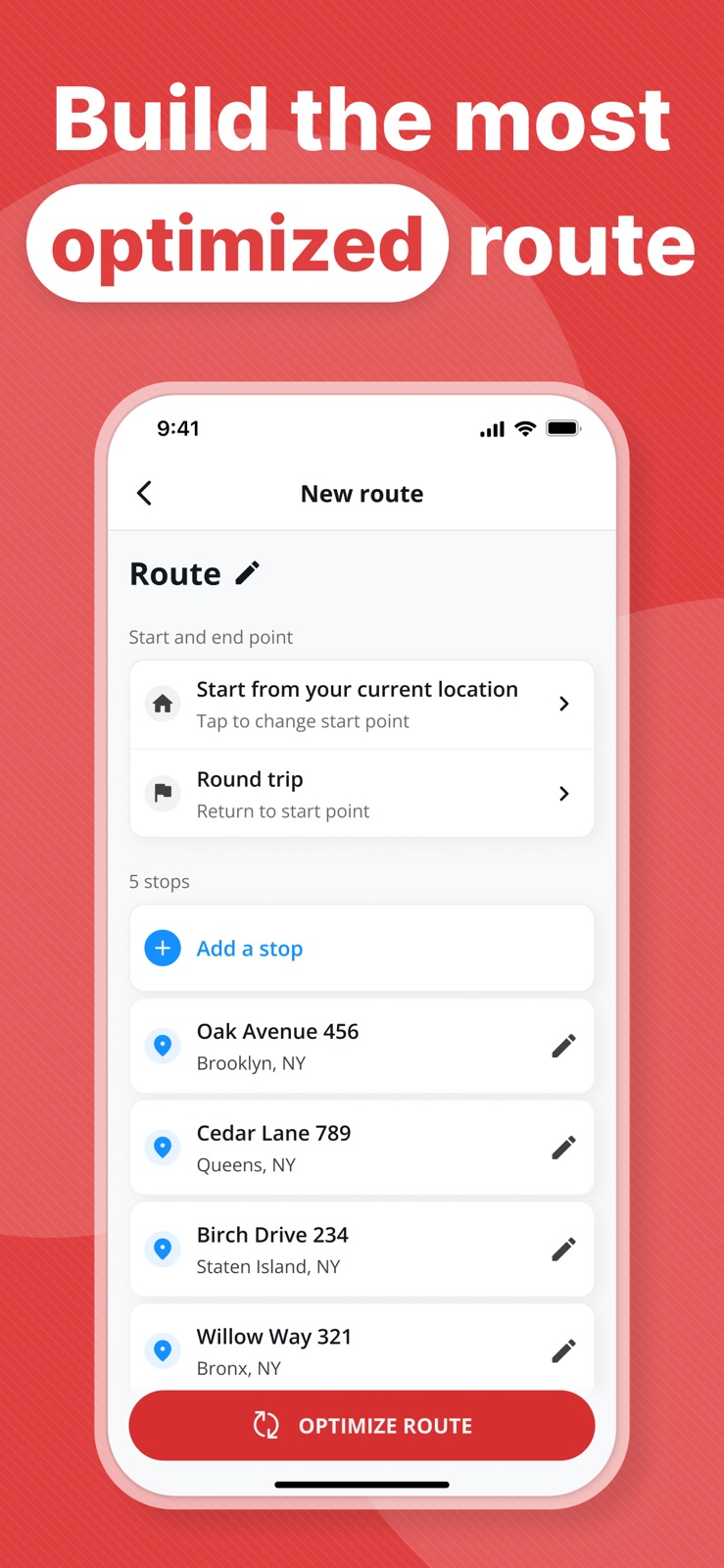 Multi-Stop Route XK Planner iphone screenshot 3
