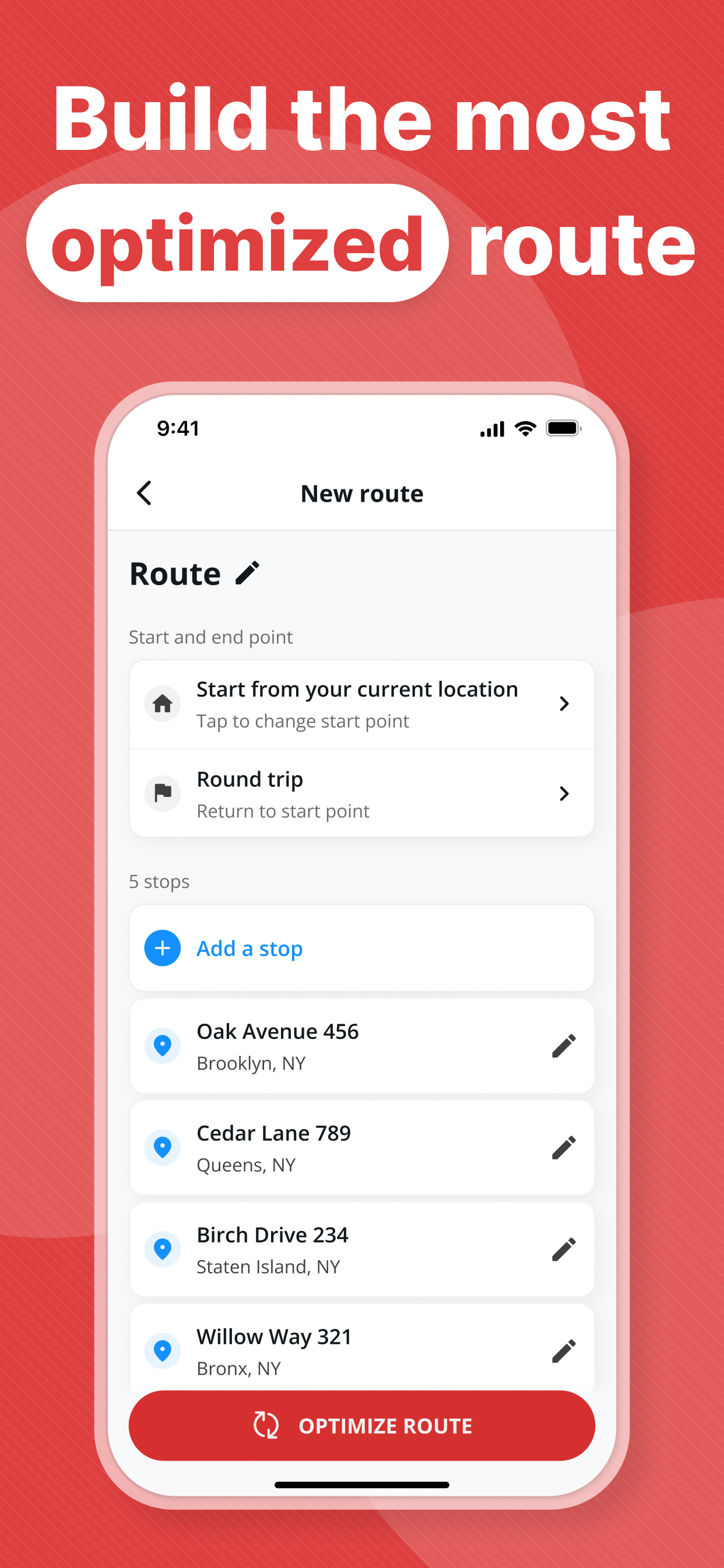 Multi-Stop Route XK Planner screenshot 3