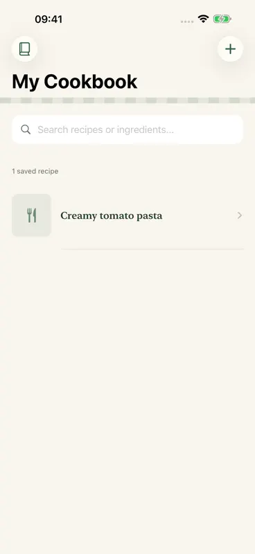 My Cookbook - Simplified screenshot 2 of 3