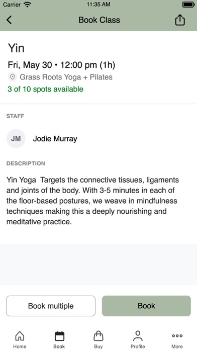 Grass Roots Yoga + Pilates Screenshot