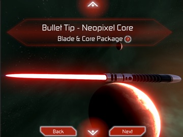Build Your Own Saber iPad screenshot