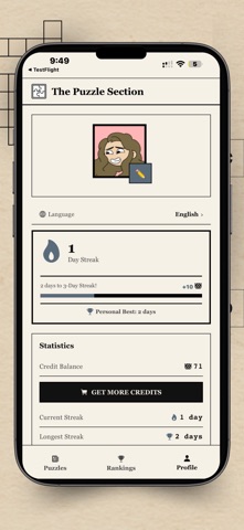 The Puzzle Section screenshot