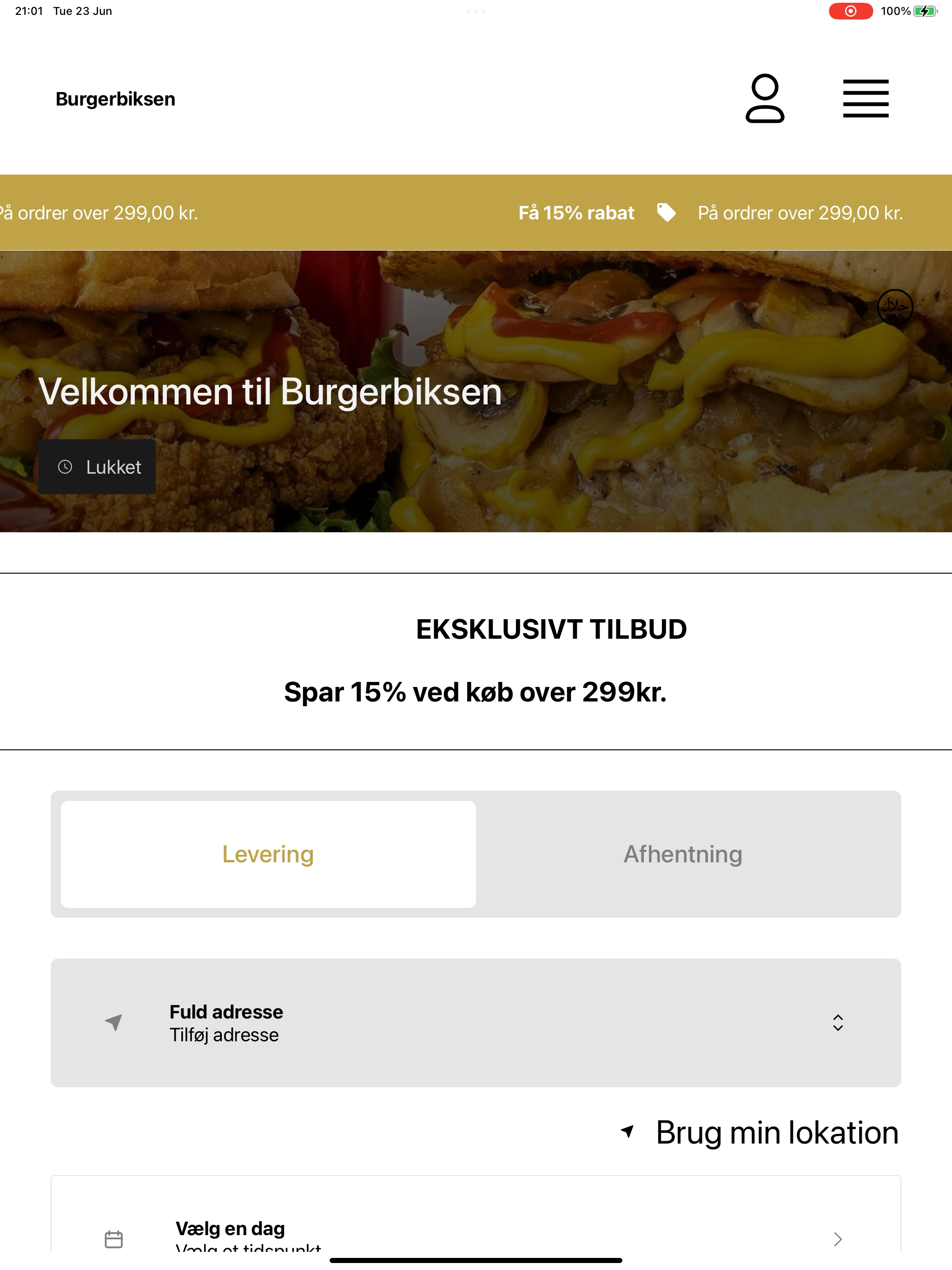 Burgerbiksen