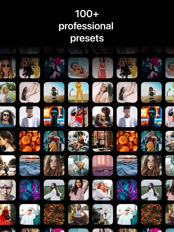Presets for photos iPad screenshot 4 - Photo & Video app