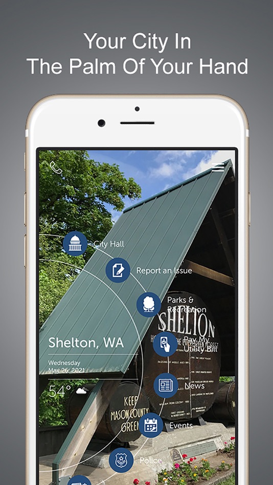 #5. Shelton, WA (iOS) By: City of Shelton, WA