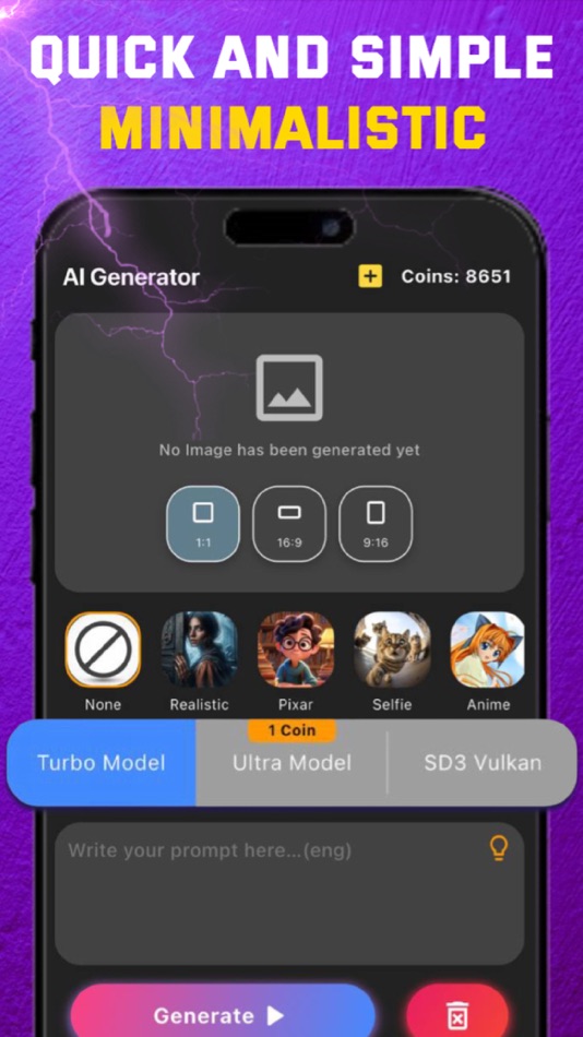 #3. Text to Image AI Generator Art (iOS) بواسطة: Armen Ter-Oganezov