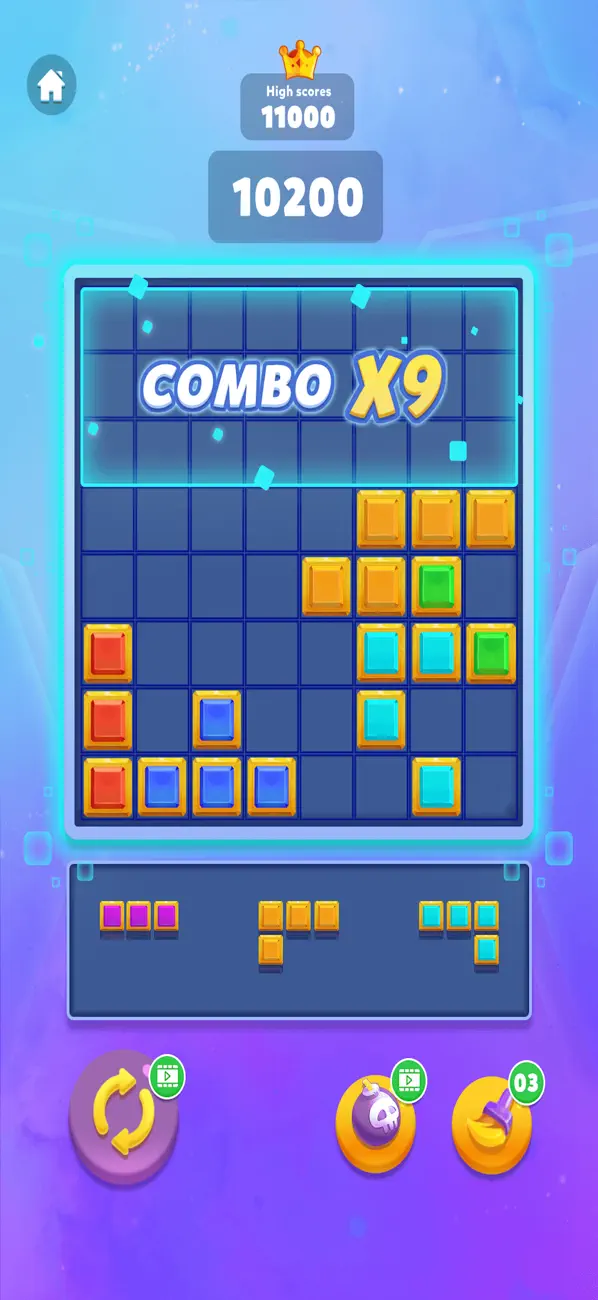 Screenshot #3 pour Block Puzzle & Jewel Blast