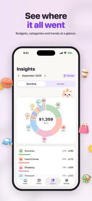 Budget app & spending tracker screenshot 4