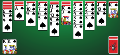 Spider Solitaire - Large Cards Screenshot 6 of 8