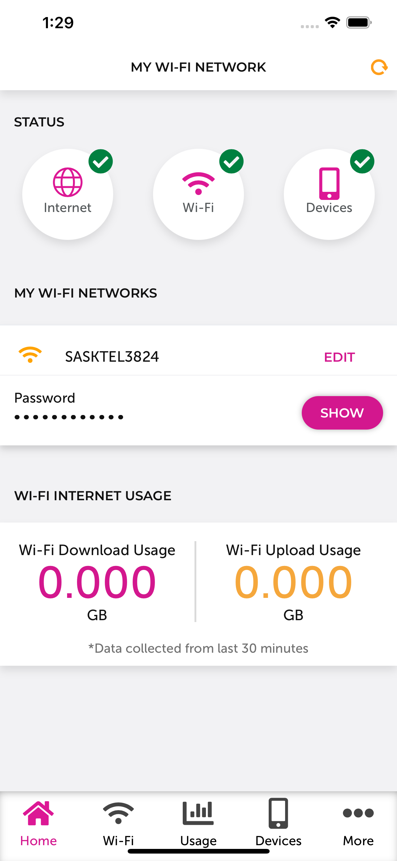 SaskTel Optimum In-home Wi-Fi