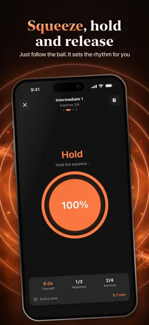 KegelFlow: Kegel Exercises screenshot 2