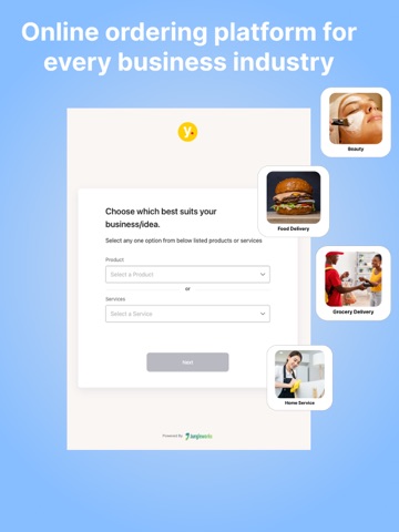 Yelo: Build Online Local Store iPad screenshot