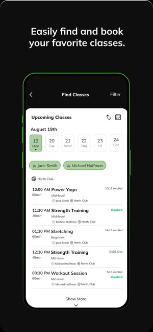 Gilbert Fitness Club screenshot 2