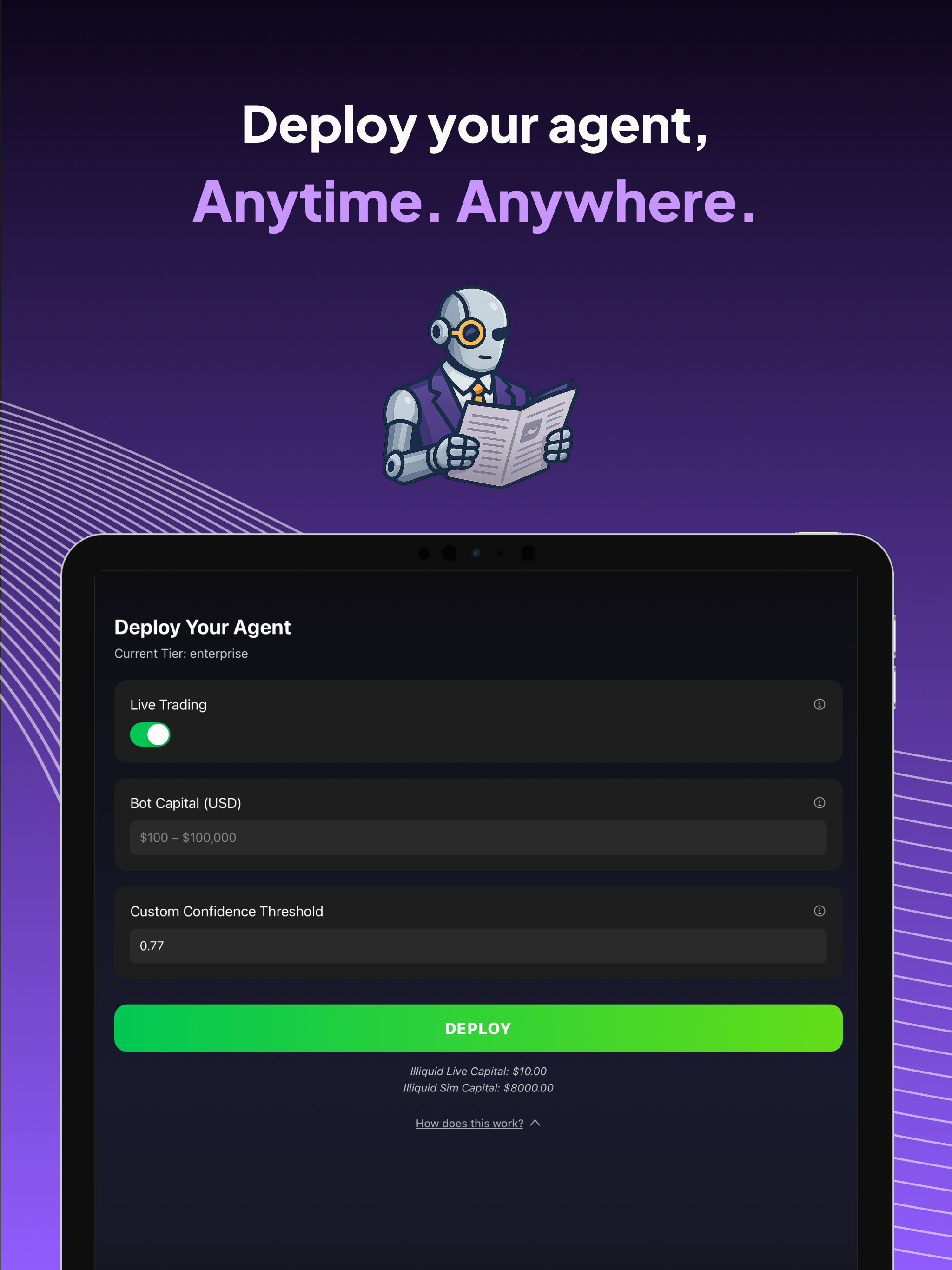BeNow: AI Crypto Trader Bot screenshot 6