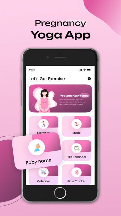 Pregnancy Yoga App Screenshot
