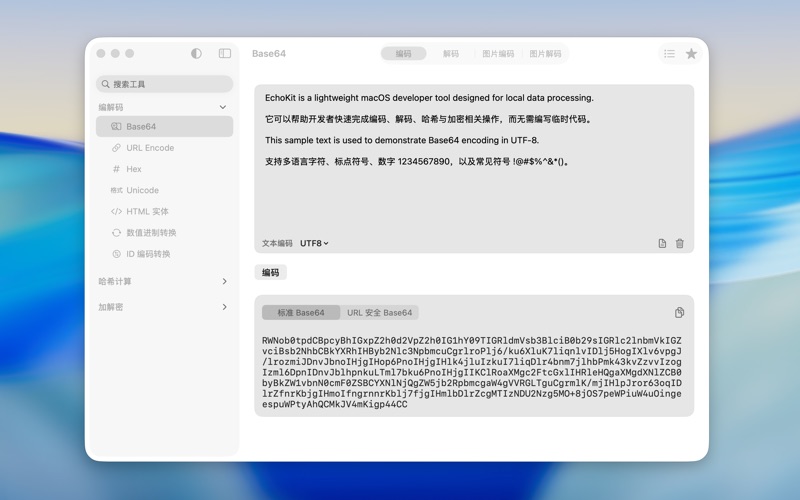 EchoKit screenshot