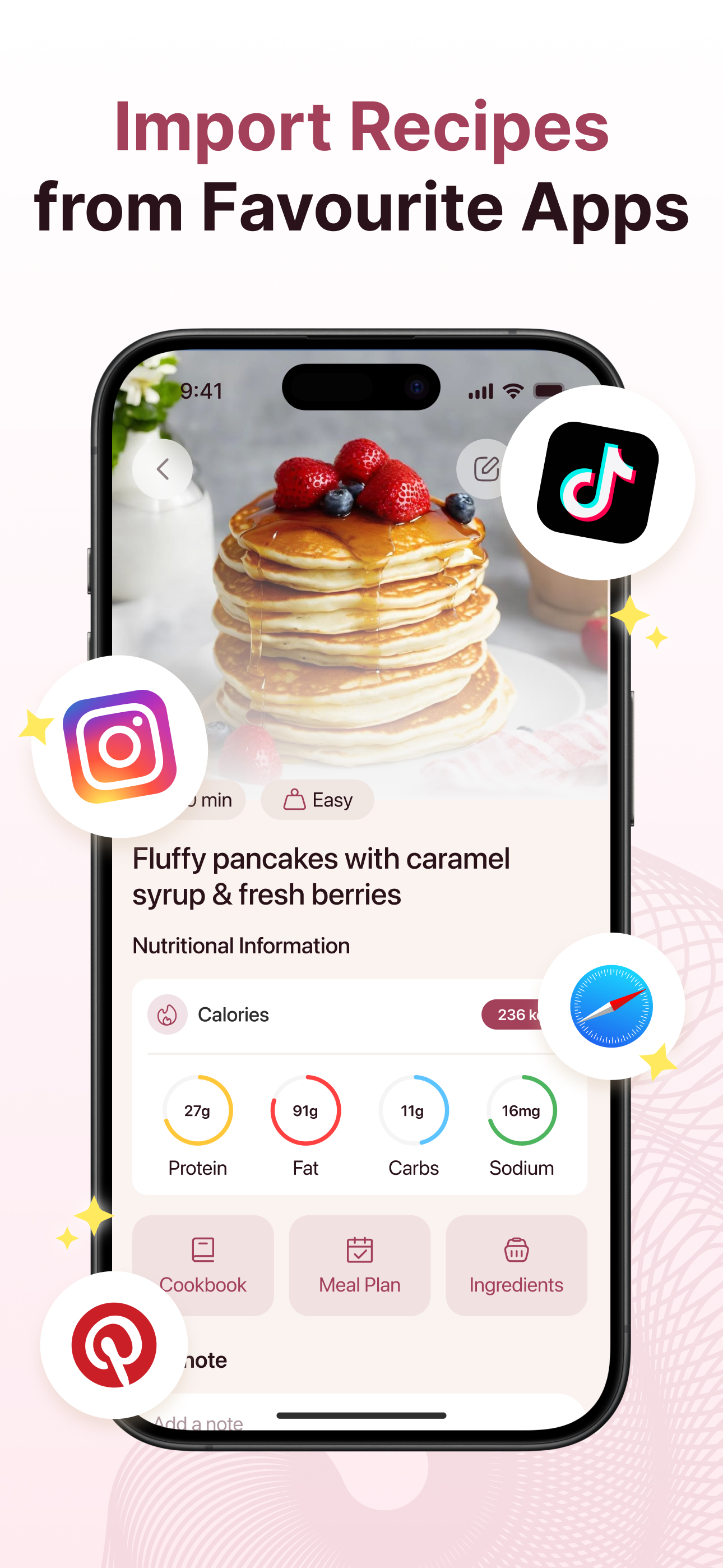 Pantrio: Save Recipes