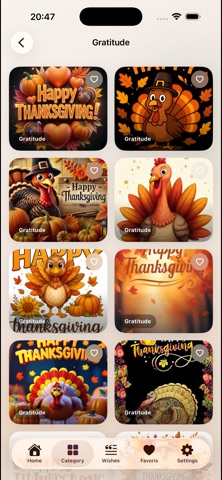 Happy Thanksgiving 2026 Wishes screenshot 3