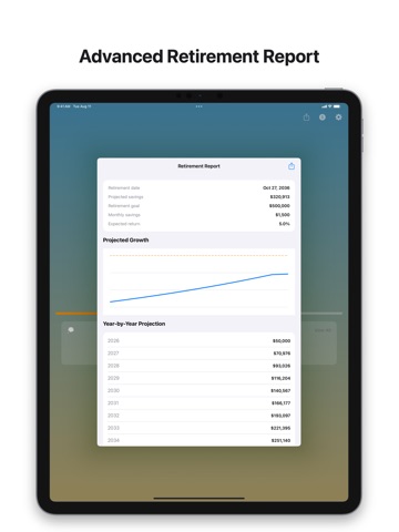 Retirement Countdown - Days iPad screenshot