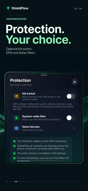 VPN ShieldFlow: Secure Wi-Fi screenshot 3