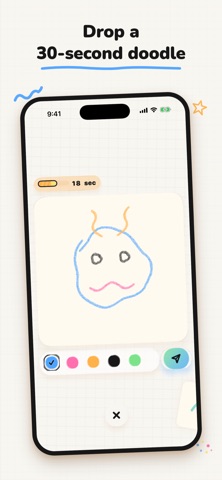 Wablo: Doodle with Friends iPhone screenshot