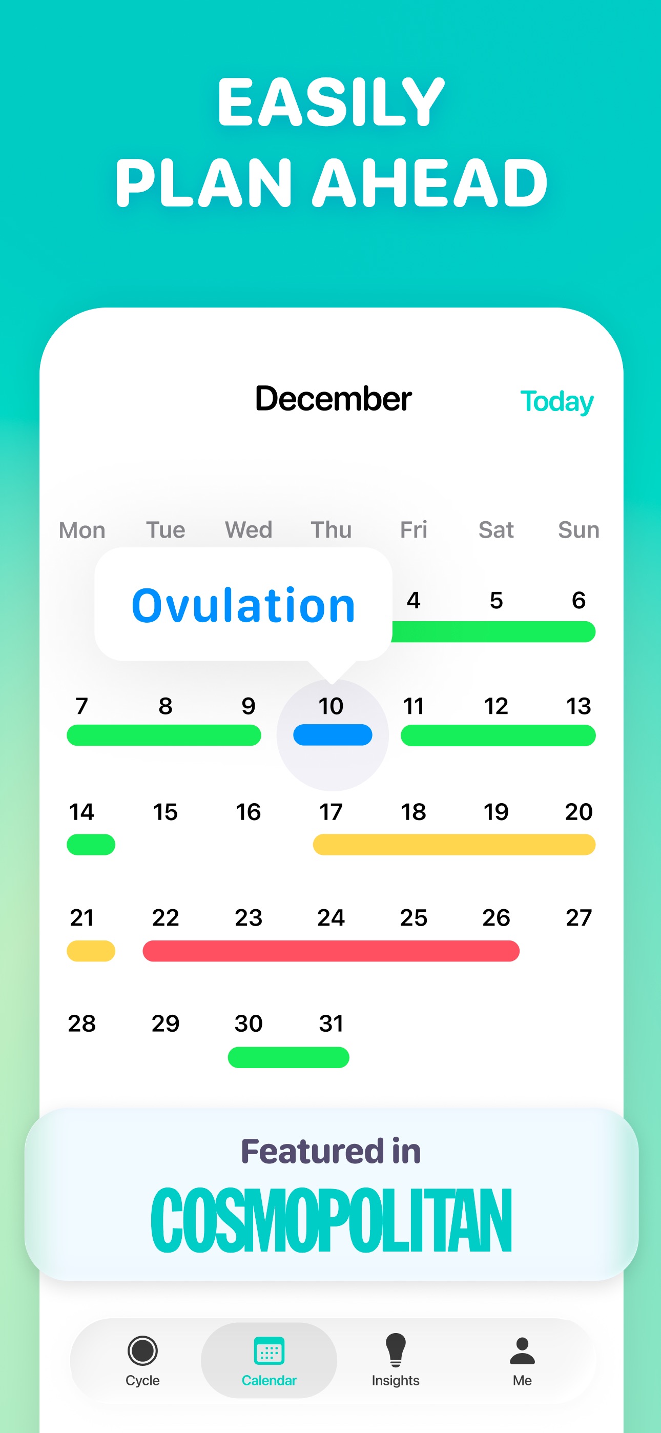 Screenshot 2 of Cycles: Period & Cycle Tracker