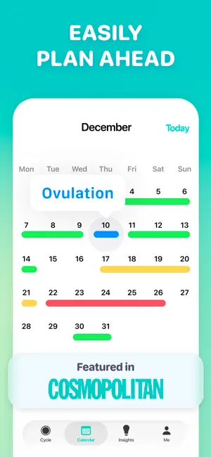 Cycles: Period & Cycle Tracker screenshot 2