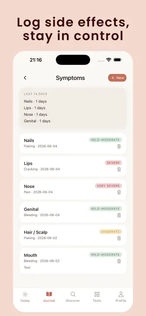 Klera: Acne & Isotretinoin screenshot 4