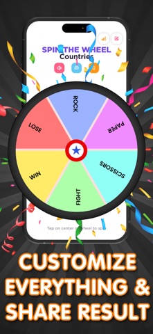 Spin The Wheel - Raffle App Screenshot 4 of 4
