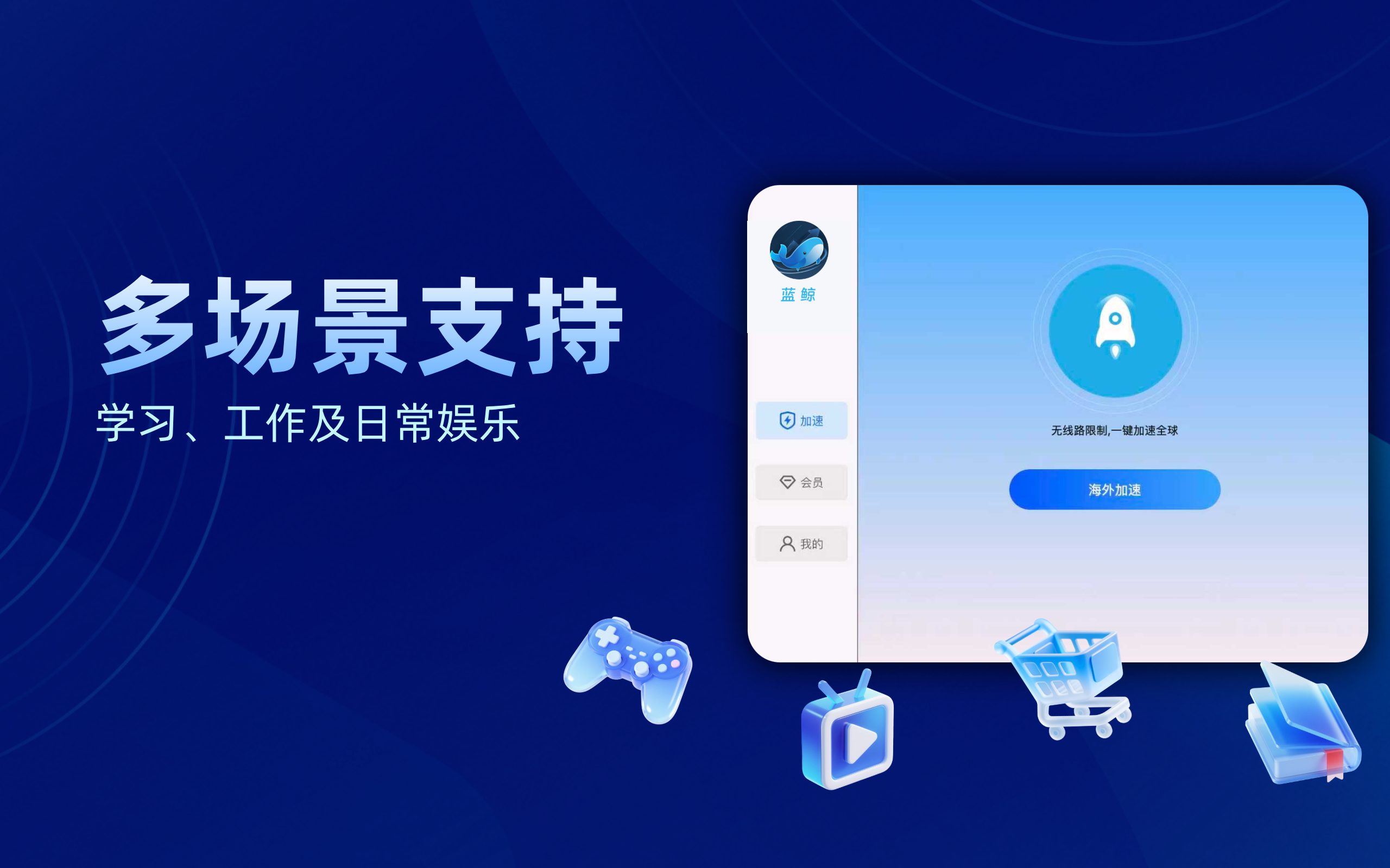 蓝鲸加速器-网络性能优化服务