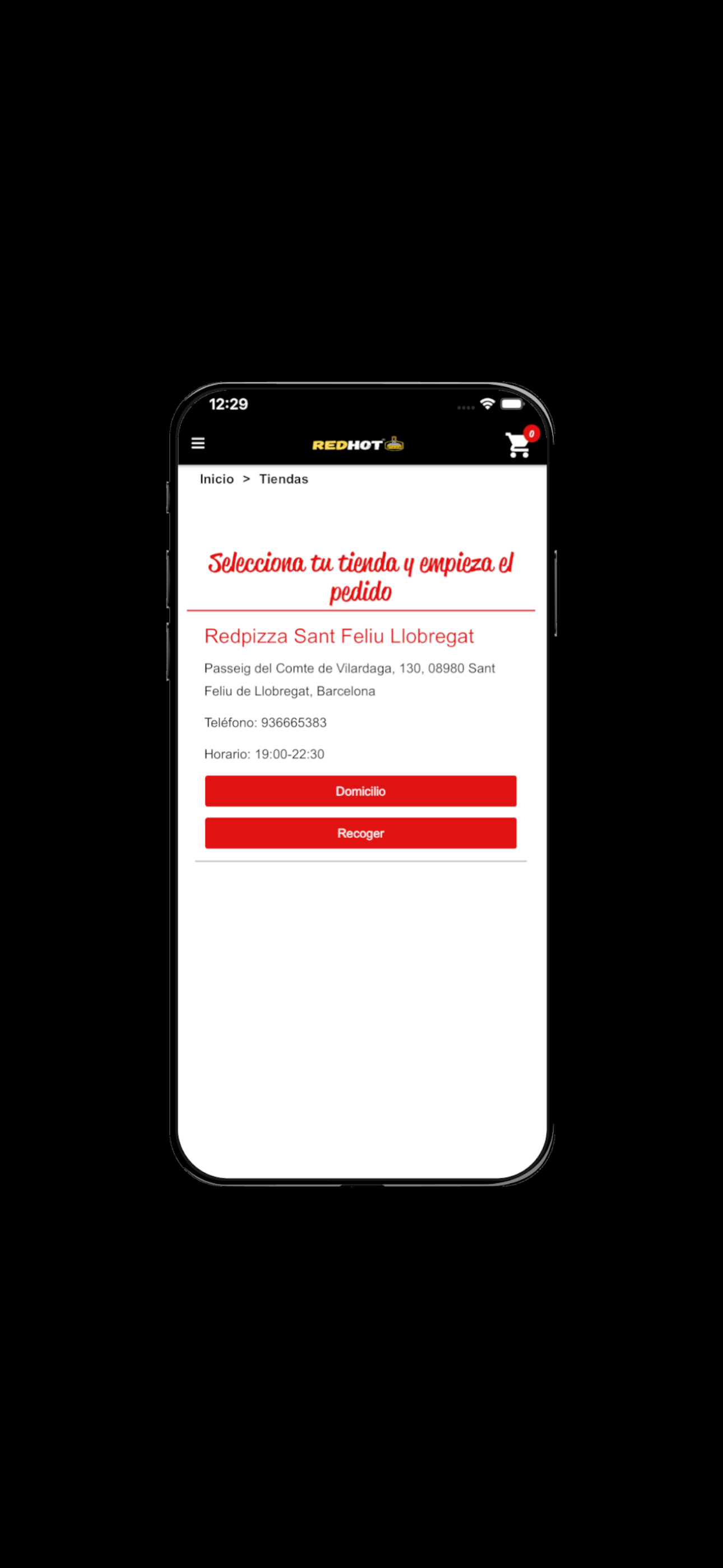 RedPizzaSantFeliu screenshot 3