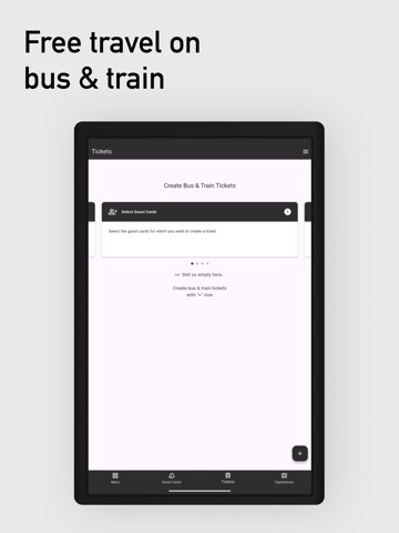 My Guest Card iPad screenshot