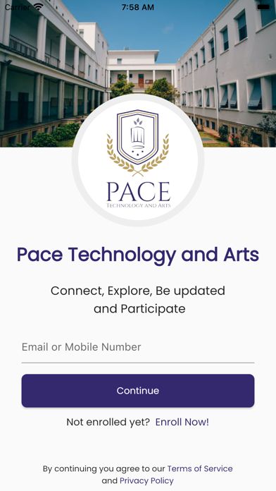 PACE Technology and Arts Screenshot