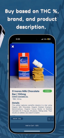 Quincy Cannabis Co. iPhone screenshot