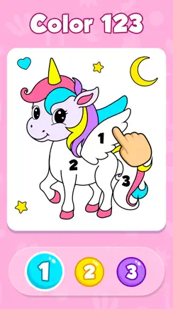 Baby Coloring book for Kids 3y iPhone image 2