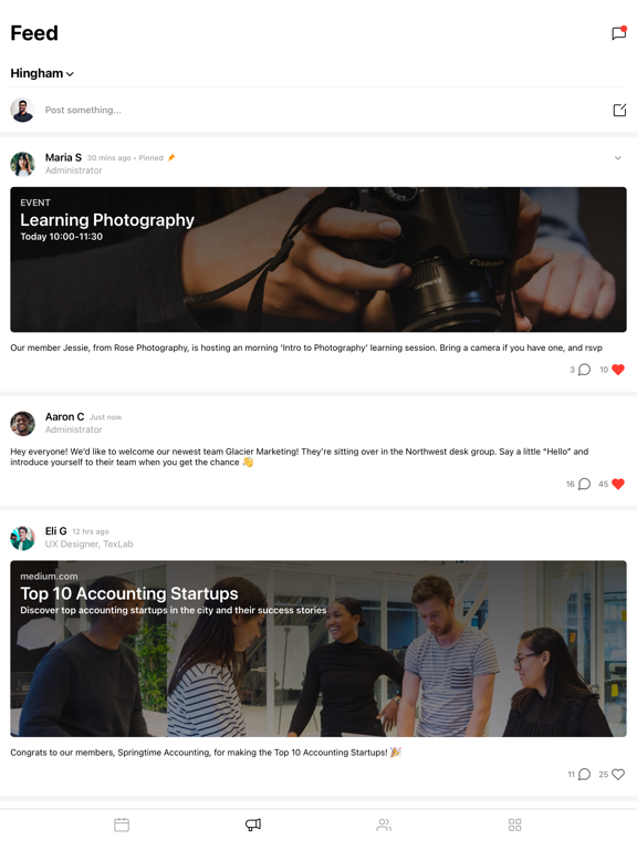 Workspace MA iPad screenshot 4 - Productivity app