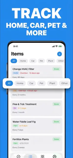 Tiny Maintenance Reminders screenshot 4