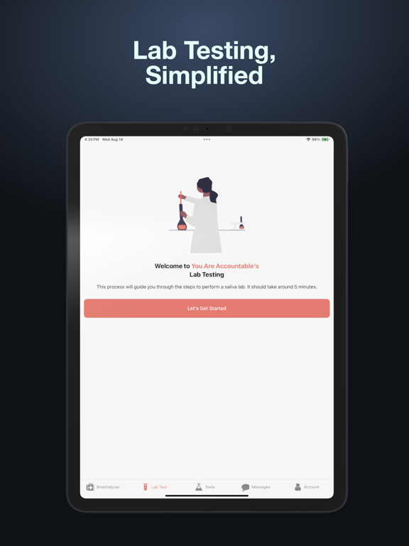 You Are Accountable iPad screenshot 4 - Health & Fitness app
