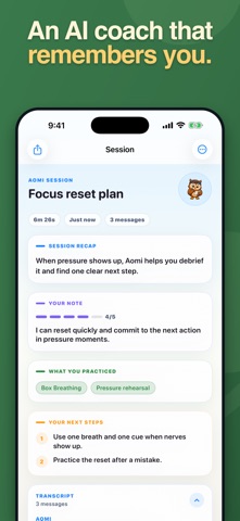 Athlete Mindset: Mental Coach Screenshot 3 of 10
