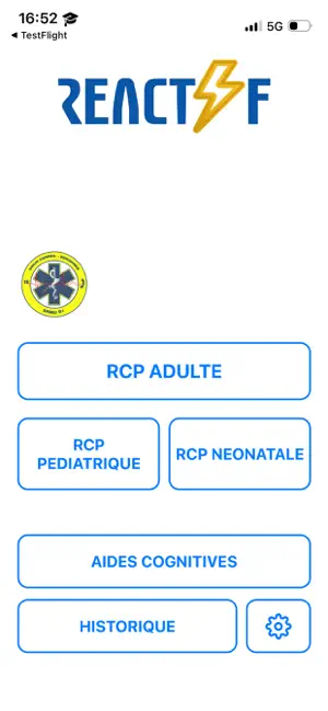RÉACTIF screenshot 1