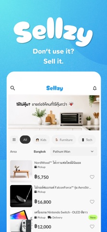 Sellzy - Sell Fast, Shop Smart iPhone screenshot 1