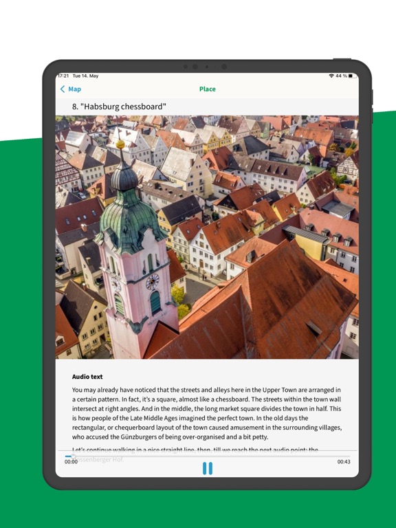 Bayerisch-Schwaben-Lauschtour iPad screenshot 5 - Travel app