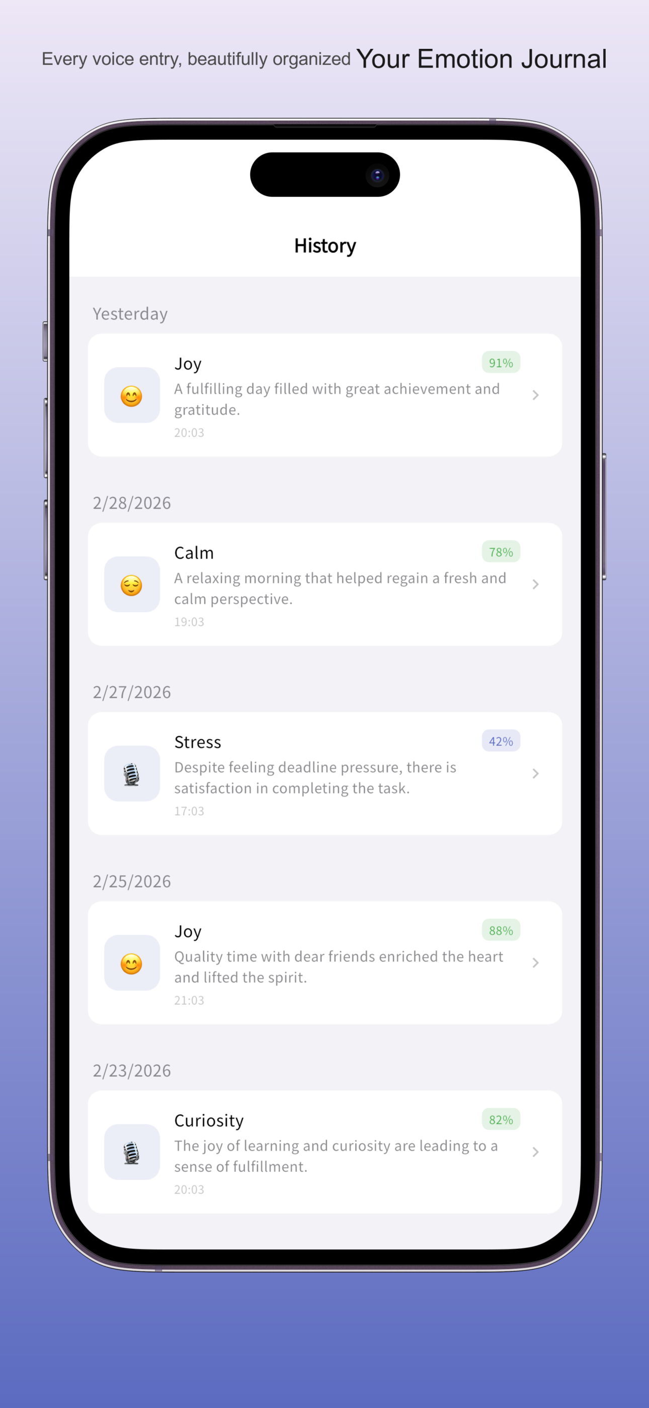 VoxMind - AI Voice Journal screenshot 4