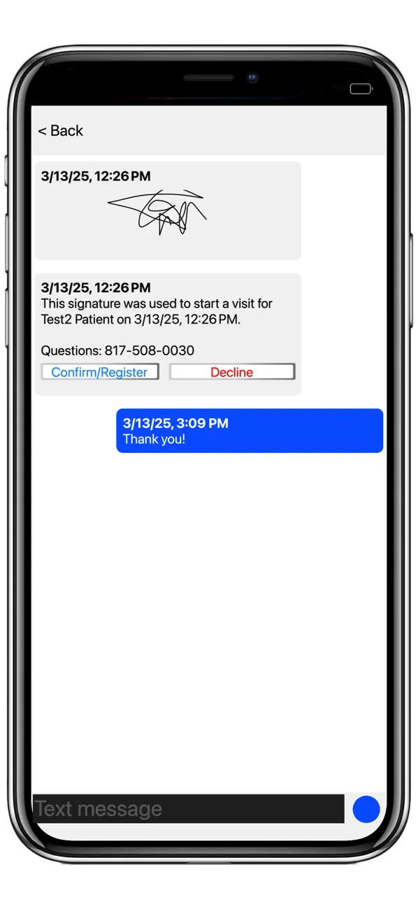 Screenshot #3 pour Preferred Text