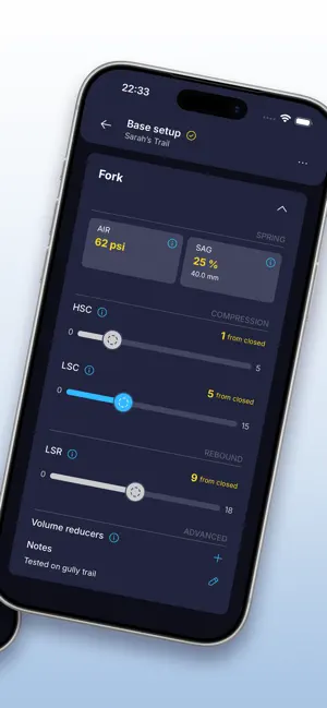 MTB Setup Tracker - BouncyBits screenshot 2