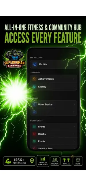 Superhuman Strength Workouts screenshot 2
