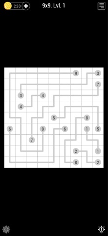 Number Joining Puzzle Game screenshot